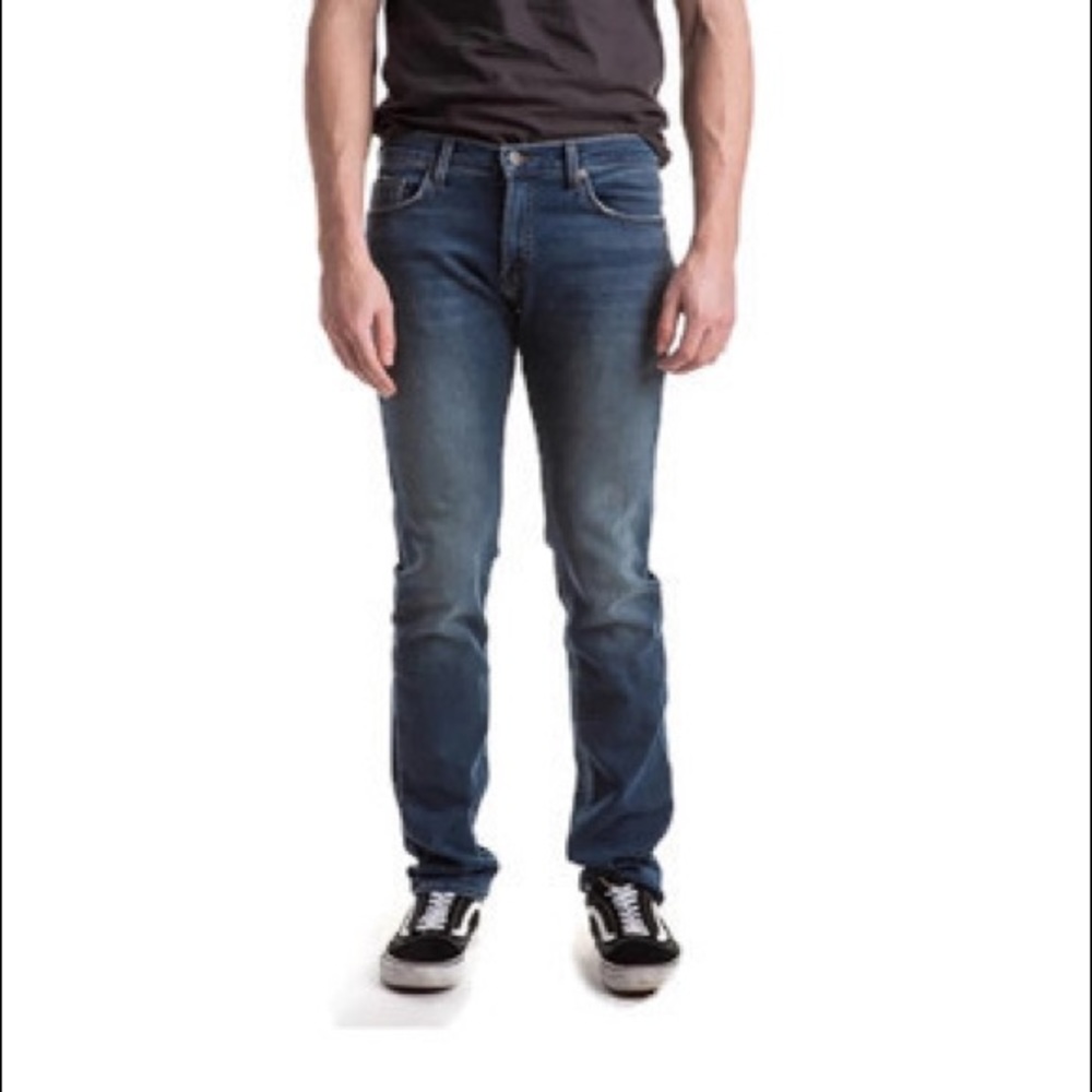J Brand Jeans Kane Blue Straight Fit Jeans Jabo